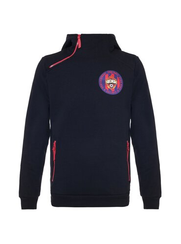 Худи женское PFC CSKA est 1911, цвет чёрный (L)