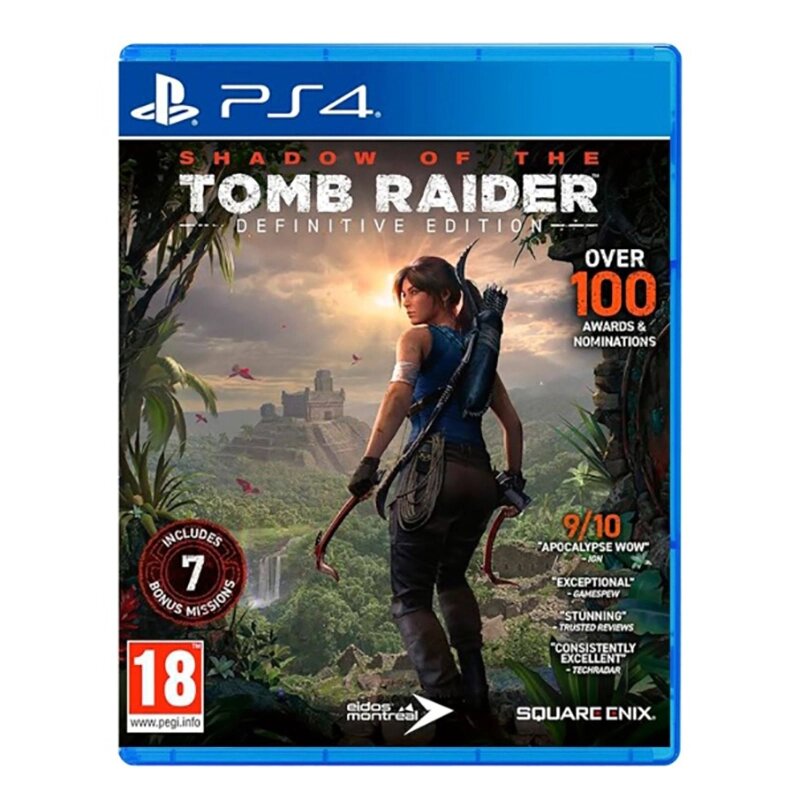 Игра Crystal Dynamics Shadow of the Tomb Raider Definitive Edition для PS4 / PS5 от компании Admi - фото 1