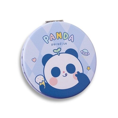 ILIKEGIFT Зеркало складное "Panda paradise eat ice cream" с увеличением от компании Admi - фото 1