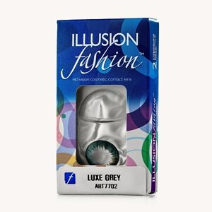 ILLUSION Цветные контактные линзы fashion LUXE grey