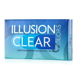Illusion контактные линзы illusion CLEAR