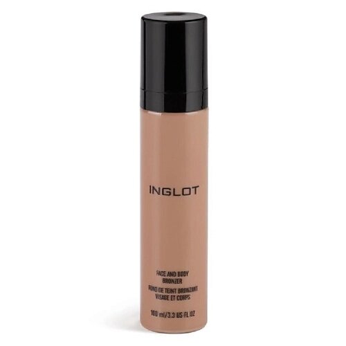 INGLOT Крем с эффектом загара AMC Face and body bronzing с мерцанием 100.0