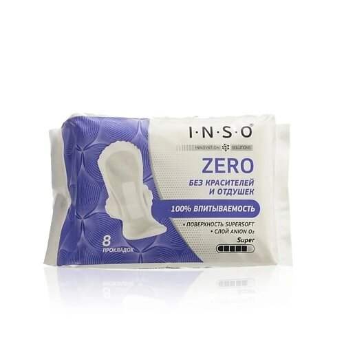 INSO Прокладки с анионовым слоем Zero Super 8