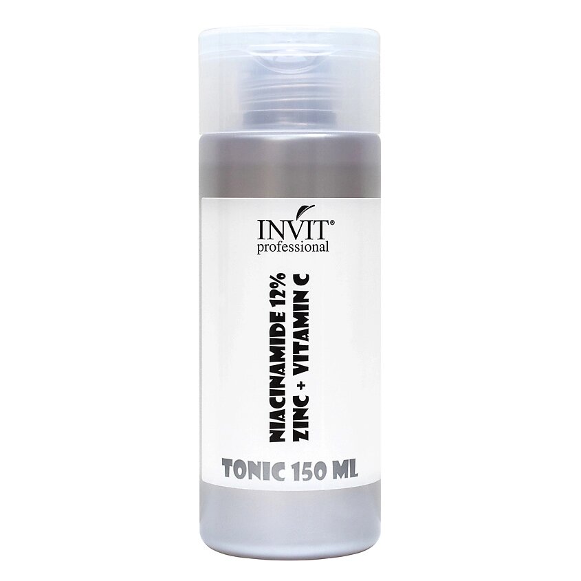 INVIT Тоник для глубокого очищения пор с ниацинамидом 12%, цинком и витамином С 150.0 от компании Admi - фото 1