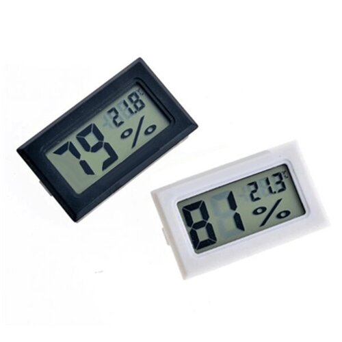 Измеритель температуры Bakeey Gauge Монитор Mini Black Термометр Влажность LCD Гигрометр для умного дома