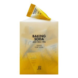J: ON Скраб-пилинг для лица содовый Baking soda Gentle Pore Scrub 20*5 мл 100