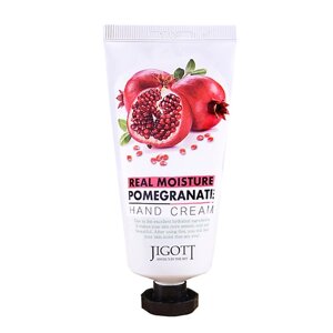 Jigott крем для рук гранат real moisture pomegranate hand cream 100.0