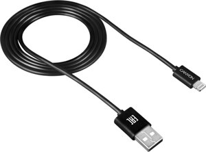 Кабель Canyon USB - Lightning CNE-CFI1B, черный