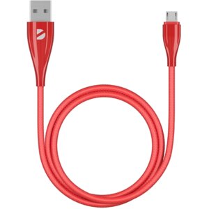 Кабель Deppa USB - micro USB, красный (1 метр)