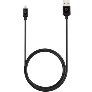 Кабель Gerffins USB-A - Micro-USB, 1м., черный