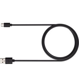Кабель Gerffins USB-A - Type-C, 1м., черный
