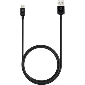 Кабель Gerffins USB-A - Type-C, 1м., магнитный, черный