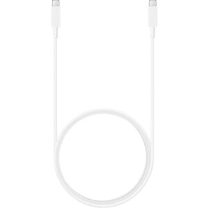 Кабель samsung USB-C/C, 100W, 5A, 1,8м, белый (EP-DX510jwegeu)
