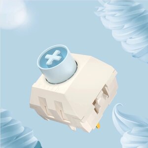 Kailh Коробка Blueberry Ice Cream Линейный переключатель Pro Ice Cream Quick Speed Silver Trigger Pom Switch для Механич