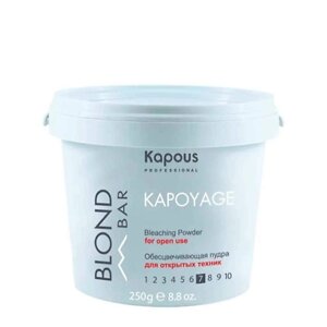 KAPOUS Обесцвечивающая пудра для открытых техник Kapoyage 250.0