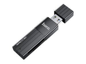 Карт-ридер Hoco HB20 USB 2.0 Black