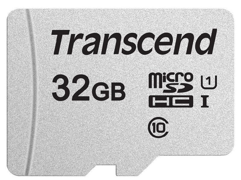 Карта памяти 32Gb - Transcend 300S MicroSDHC Class 10 UHS-I TS32GUSD300S от компании Admi - фото 1
