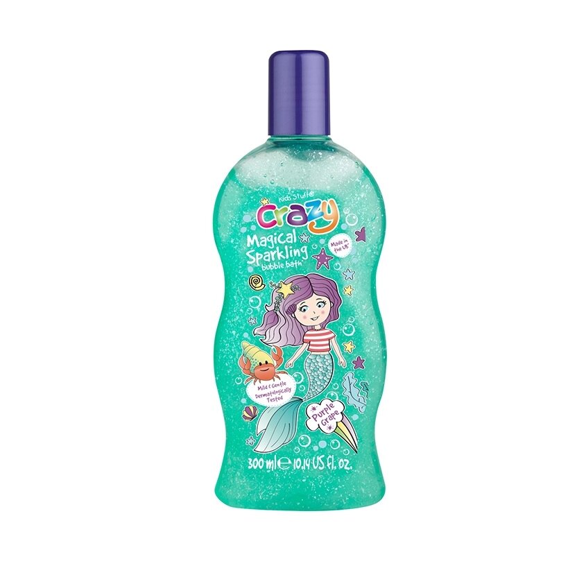 KIDS STUFF Волшебная пена для ванны с мерцающими пузырьками Crazy Soap Bubble Bath от компании Admi - фото 1