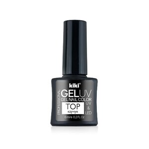 KIKI гель-лак для ногтей TOP каучук gel uv&led 6