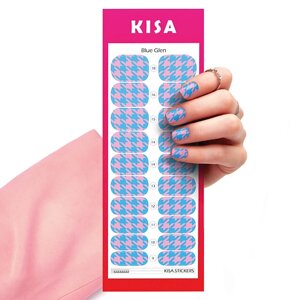 KISA. stickers пленки для маникюра blue glen