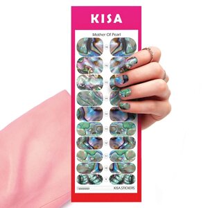 KISA. STICKERS Пленки для маникюра Mother of Pearl
