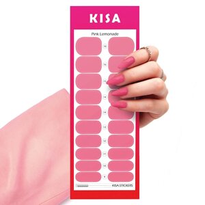 KISA. STICKERS Пленки для маникюра Pink Lemonade