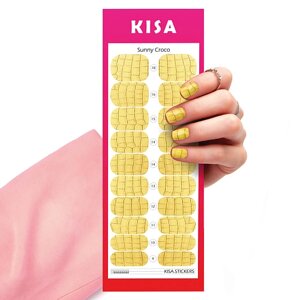 KISA. STICKERS Пленки для маникюра Sunny Croco