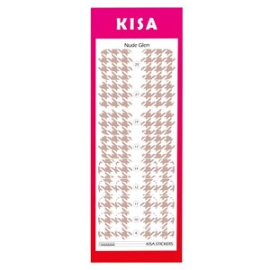 KISA. stickers пленки для педикюра nude glen