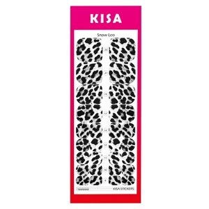 KISA. stickers пленки для педикюра snow leo