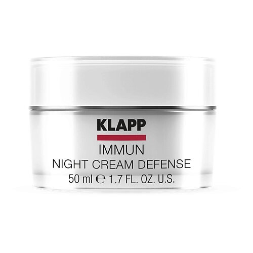 KLAPP cosmetics ночной крем IMMUN night cream defence 50