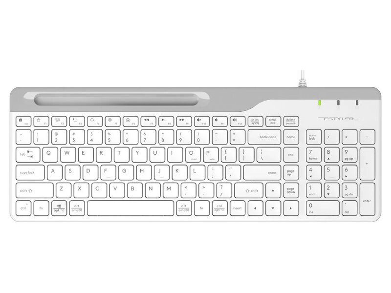 Клавиатура A4Tech Fstyler FK25 White от компании Admi - фото 1
