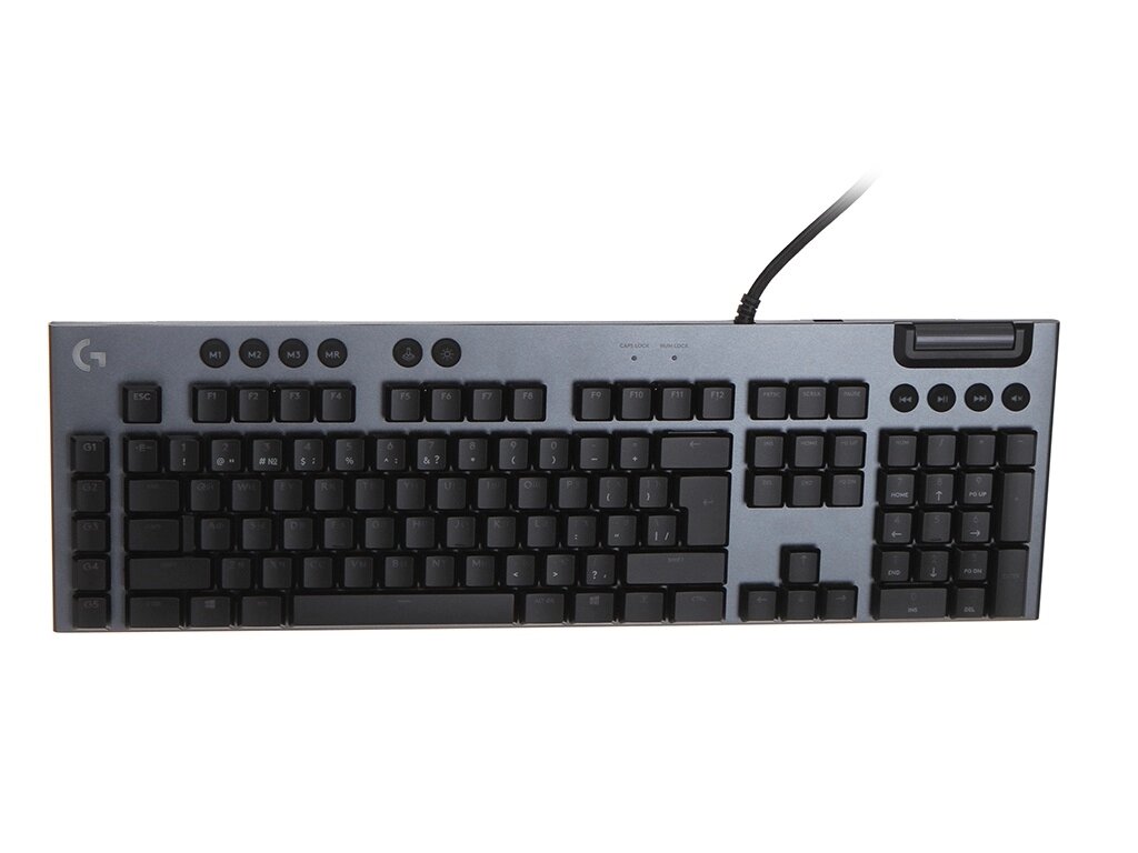 Клавиатура Logitech G G815 RGB Mechanical Gaming Keyboard Black USB Linear Switch от компании Admi - фото 1