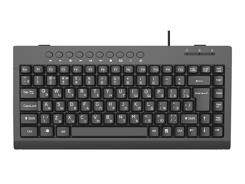 Клавиатура Ritmix RKB-104 Black от компании Admi - фото 1