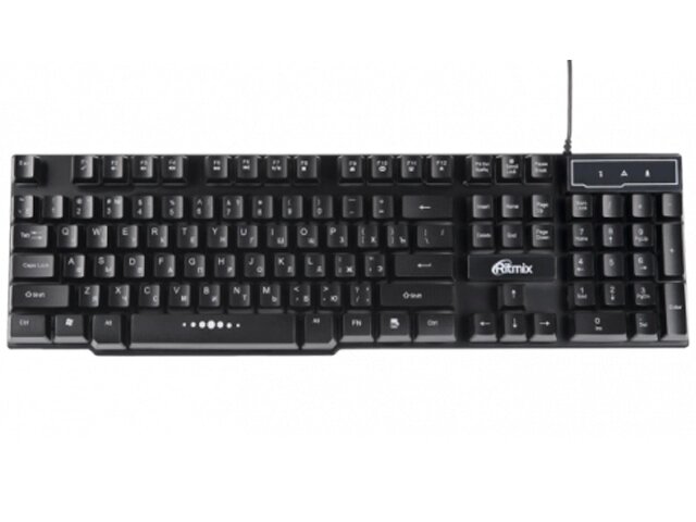 Клавиатура Ritmix RKB-200BL Black от компании Admi - фото 1