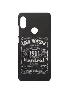 Клип-кейс для Xiaomi "CSKA MOSCOW 1911" cover, цвет чёрный (Mi A2)