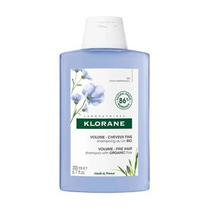 KLORANE Шампунь с органическим экстрактом льняного волокна Volume Shampoo