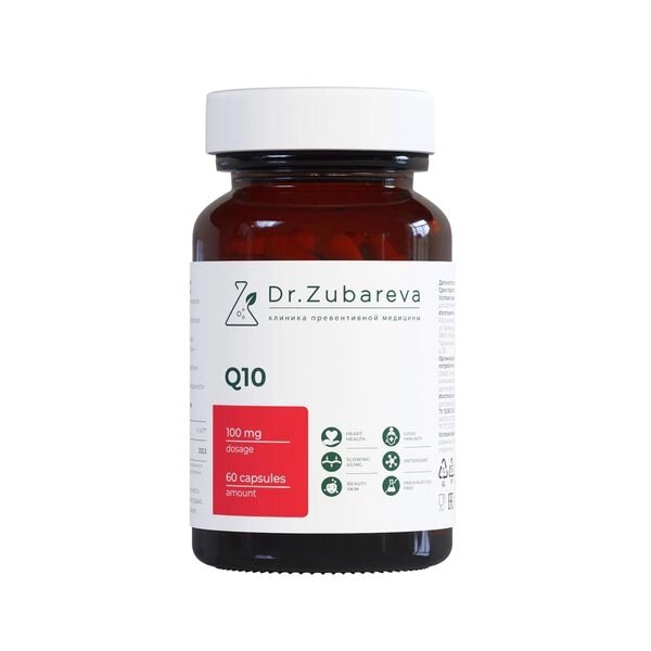 Коэнзим Q10 Dr. Zubareva/Др. Зубарева капсулы 60шт от компании Admi - фото 1