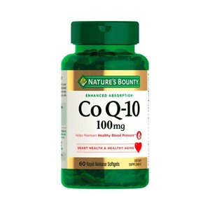 Коэнзим Q10 Nature's Bounty/Нэйчес баунти капсулы 100мг 60шт