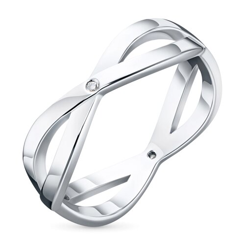 Кольцо из серебра с бриллиантами э0601кц02152000