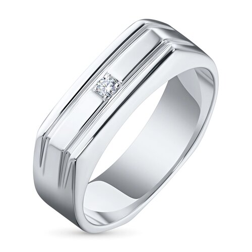 Кольцо из серебра с бриллиантом э0601кц04200702