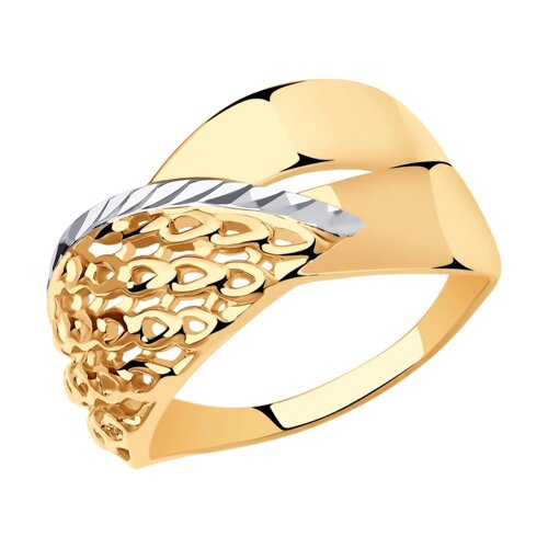 Кольцо SOKOLOV из золота с алмазной гранью
