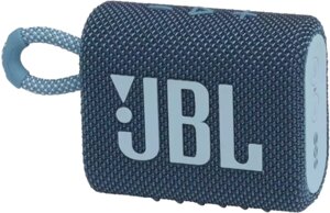 Колонка портативная JBL GO 3, синяя