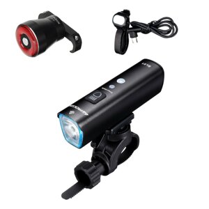 Комплект велосипедных фонарей Astrolux с SL01 1000 лм Smart Vibration Sensing Headlight Front Лампа и SM10 Smart Brake