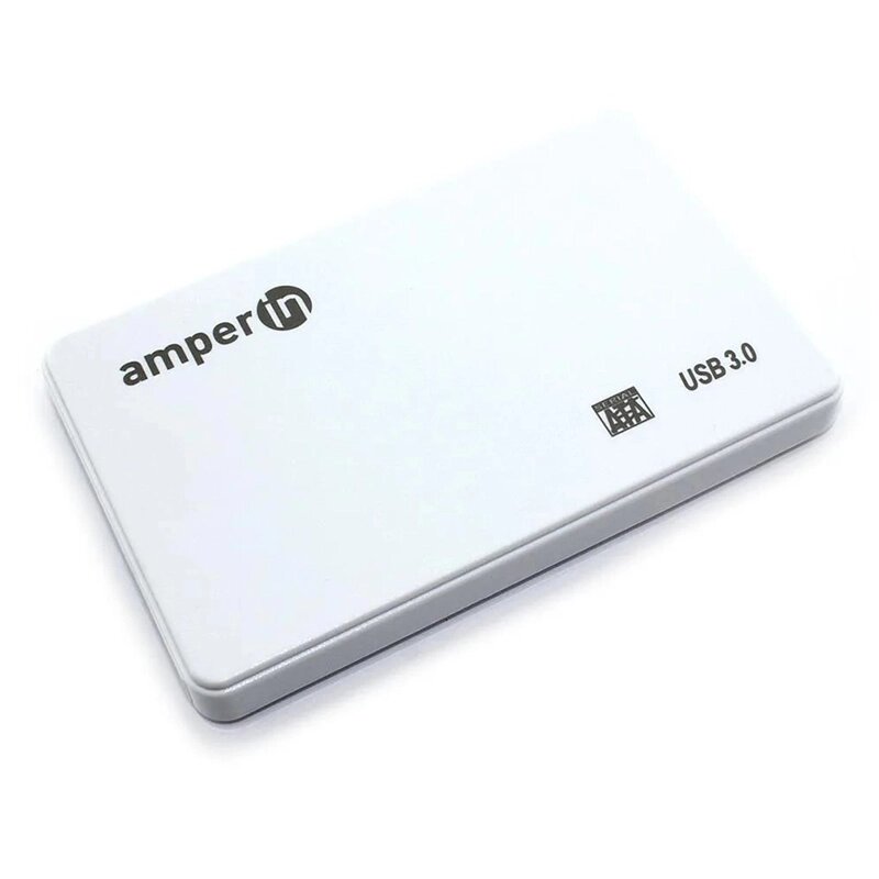 Корпус Amperin AM25U3PW 2.5 USB 3.0 White 097049 от компании Admi - фото 1