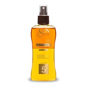 KRASSA SUN EXPERT Масло-Активатор загара SPF 5 Двухфазное с маслом Моркови 180.0