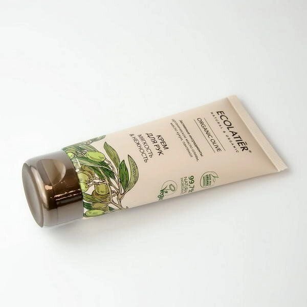 Крем для рук Мягкость & Нежность Серия Organic Olive, Ecolatier Green 100 мл от компании Admi - фото 1