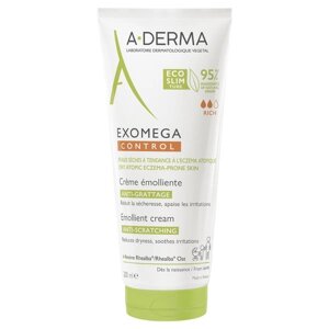 Крем смягчающий Exomega A-derma/А-дерма 200мл