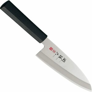 Кухонный нож Деба Seki Magoroku EdgeST 165 мм, нержавеющая сталь, ABS-Пластик