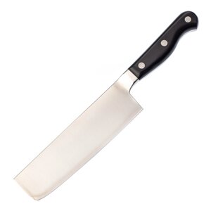 Кухонный нож накири для резки овощей Shimomura MURATO Classic 16.5 см, сталь VG-10, рукоять Pakka Wood
