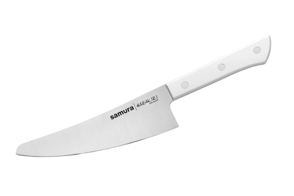 Кухонный нож Samura HARAKIRI малый Шеф 166 мм, сталь AUS-8 от компании Admi - фото 1